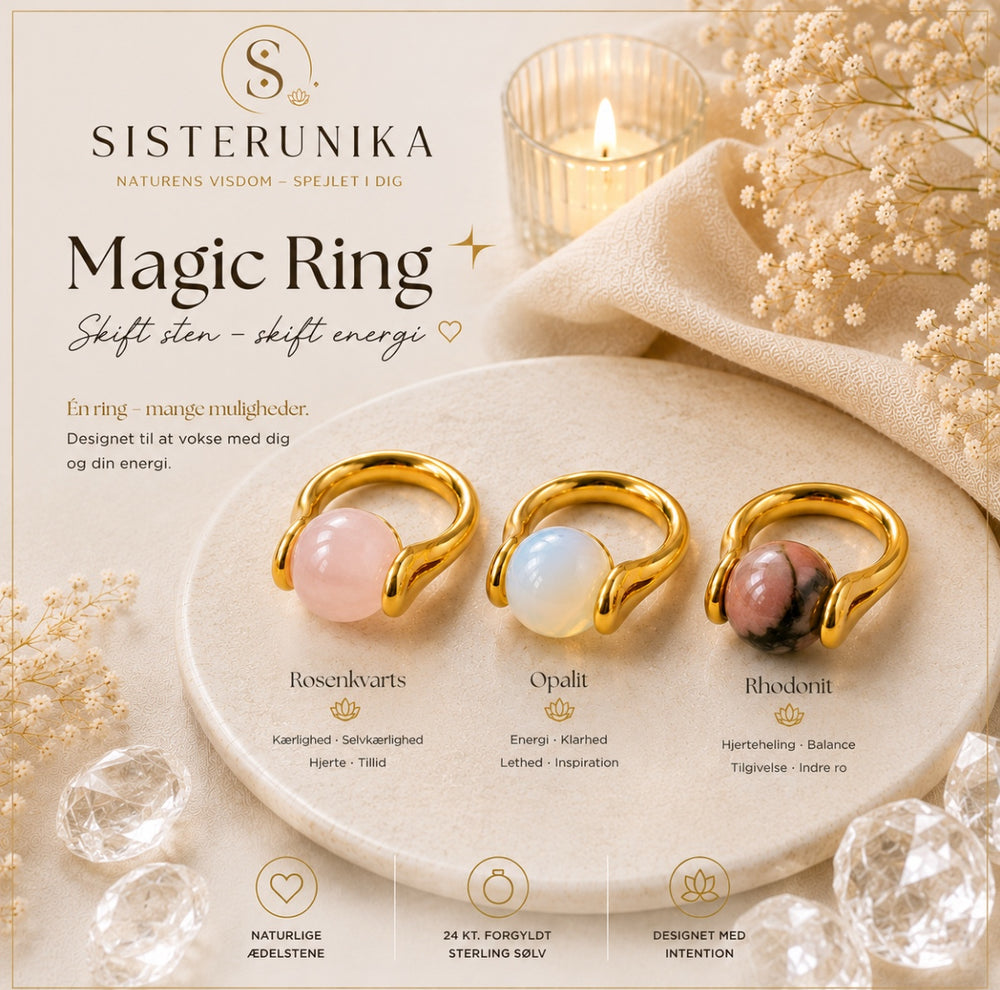 Magic Ring – Skift sten. Skift energi.