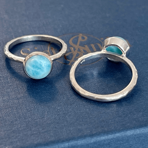 ring med blå fra Sisterunika - Sisterunika